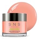 SNS Nail Dip Powder, Gelous Color Dipping Powder - Spandex Ballet (Peach/Pastel Cream) - Long-Lasting Acrylic Nail Color & Polish Lasts 14 Days Beauty & Personal Care SNS Healthy Natural Nails