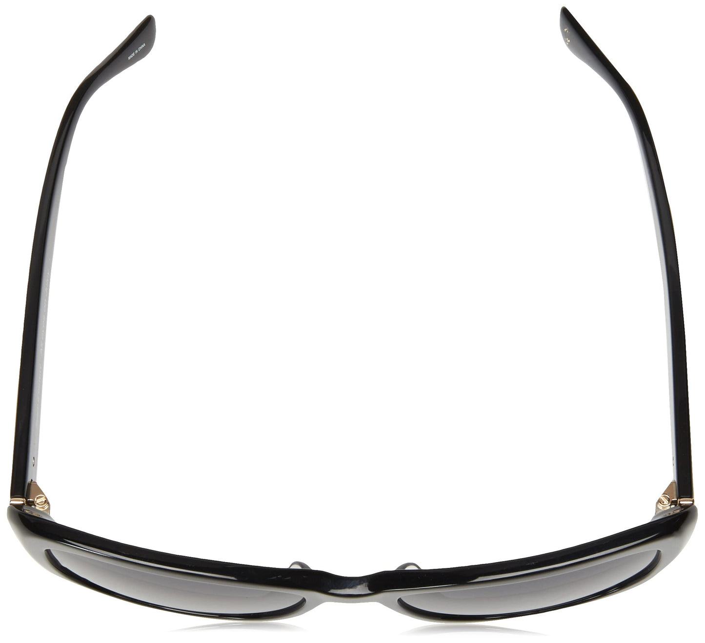 Juicy Couture Women's JU 555/F/S Rectangular Sunglasses, Black Floral/Grey Gradient, 55mm, 16mm