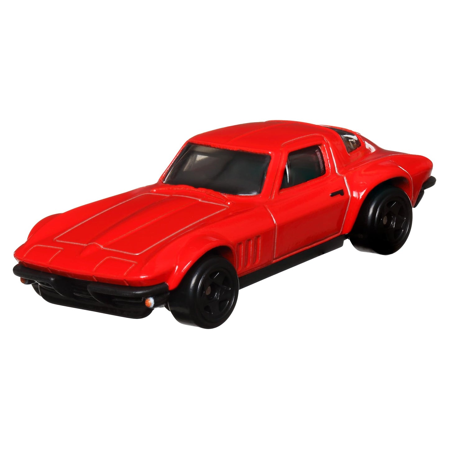 Hot Wheels Auto Custom Corvette Stingray Coupe - Women by Fast and Furious - Die Cast Model Scale 1:64 - Length 7 cm, Red, HRW40