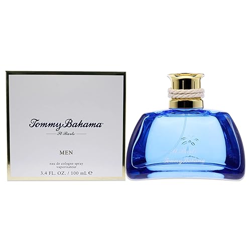 Tommy Bahama St. Barts Men Eau De Cologne for Men, Notes of Sparkling Lime, Guava Nectar, Vanilla, Palm Wood, Refreshing Island-Inspired Scent