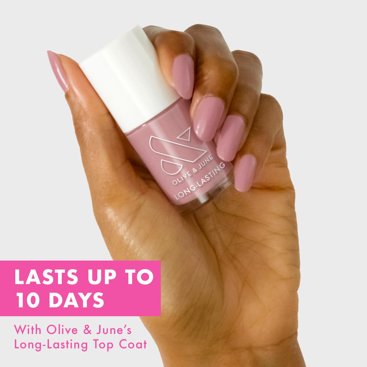 Olive & June Long Lasting Nail Polish | Plump Gel-Like Finish No Lamp Needed | Lasts up to 10 days | Salon-Quality 15-Free Vegan & Cruelty-Free Beauty & Personal Care Olive & June