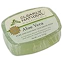 Clearly Natural Glycerine Bar Soap Aloe Vera, 4 oz, 4pack
