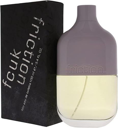 French Connection UK Fcuk Friction Men Eau De Toilette Spray, 3.4 Ounce