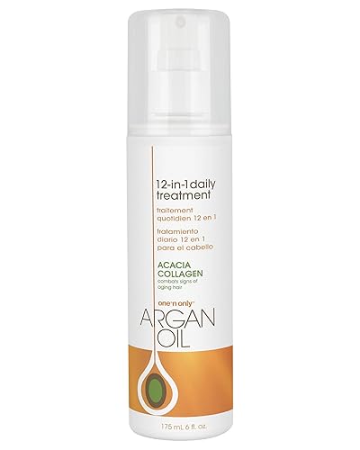 One N' Only Argan Oil 12-in-1 Daily Treatment Lightweight, Helps Control Frizz, Smooths, Detangles, Moisturizes, Strengthens and Adds Body to Dry