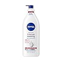 NIVEA Intense Healing Body Lotion for Very Dry, Itchy Skin with Glycerin, Provitamin B5 and Niacinamide, 72-Hour Body Moisturizer, 16.9 Fl Oz Pump