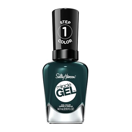 Sally Hansen Miracle Gel Salon Quality Nail Polish | Gel-Like Formula, Two-Step System, No UV Light Needed, Long Lasting | Opaque, Glossy | 676 Beauty & Personal Care Sally Hansen
