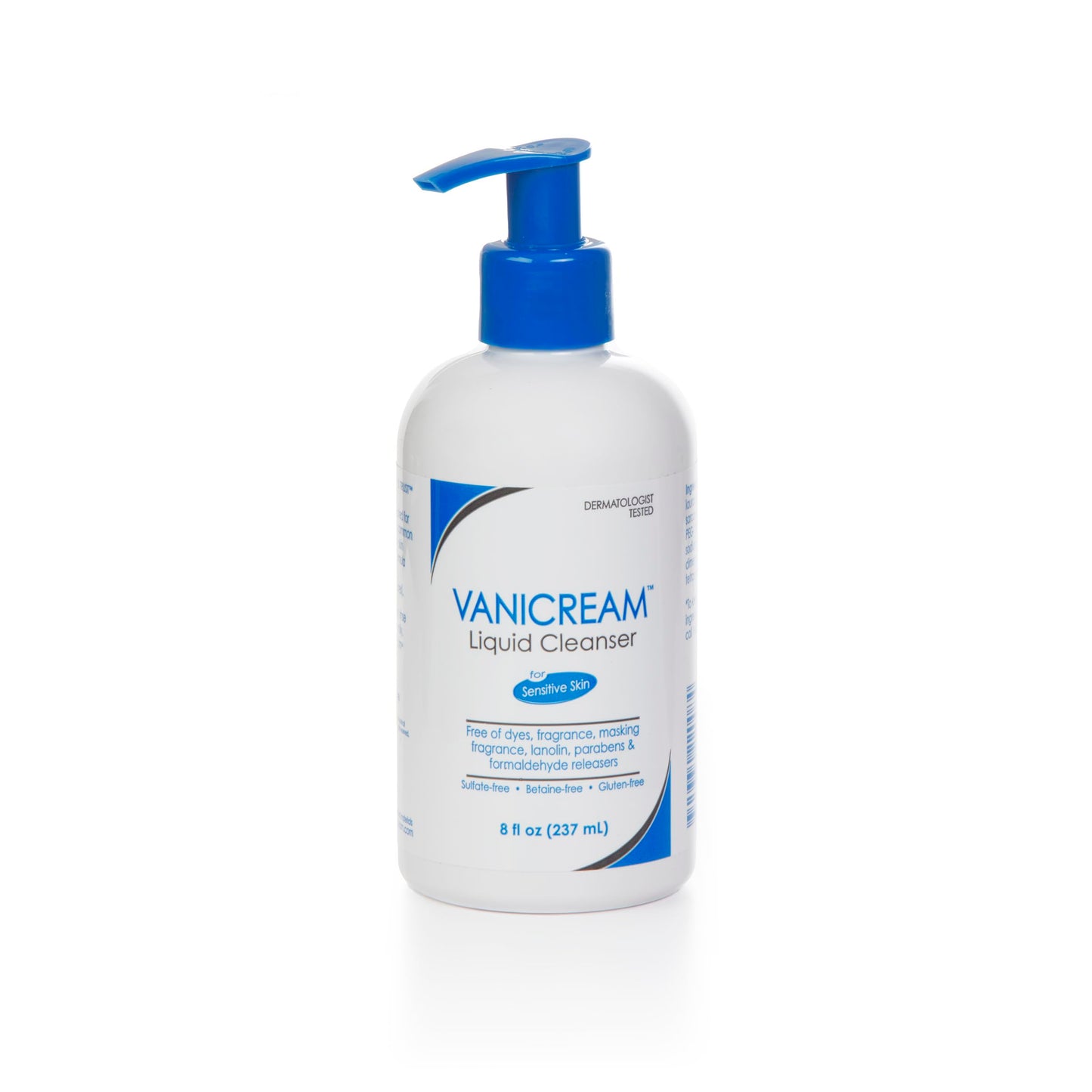 Vanicream Liquid Cleanser - 8 fl oz - Unscented, Gluten-Free Formula for Sensitive Skin
