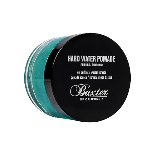 Baxter of California Hard Water Pomade for Men | Shine Finish | Firm Hold | Hair Pomade | 2 fl. oz.