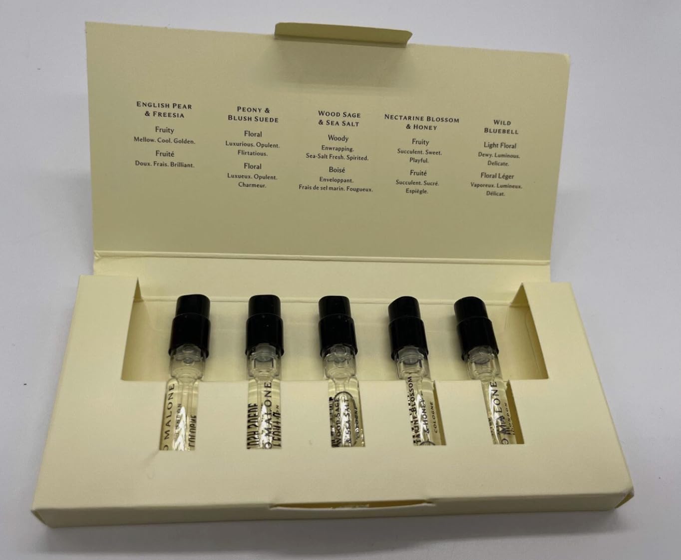 Jo Malone Cologne Vials Signature Scents Women Perfume and Creme Gift Set