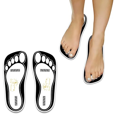 25Pairs(50Feets) Disposable Stick Spray Tanning Feet Pads Perfect for preventing spray tan solution,Deluxe & Hygienic Spray Tan Feet Pads-Ideal
