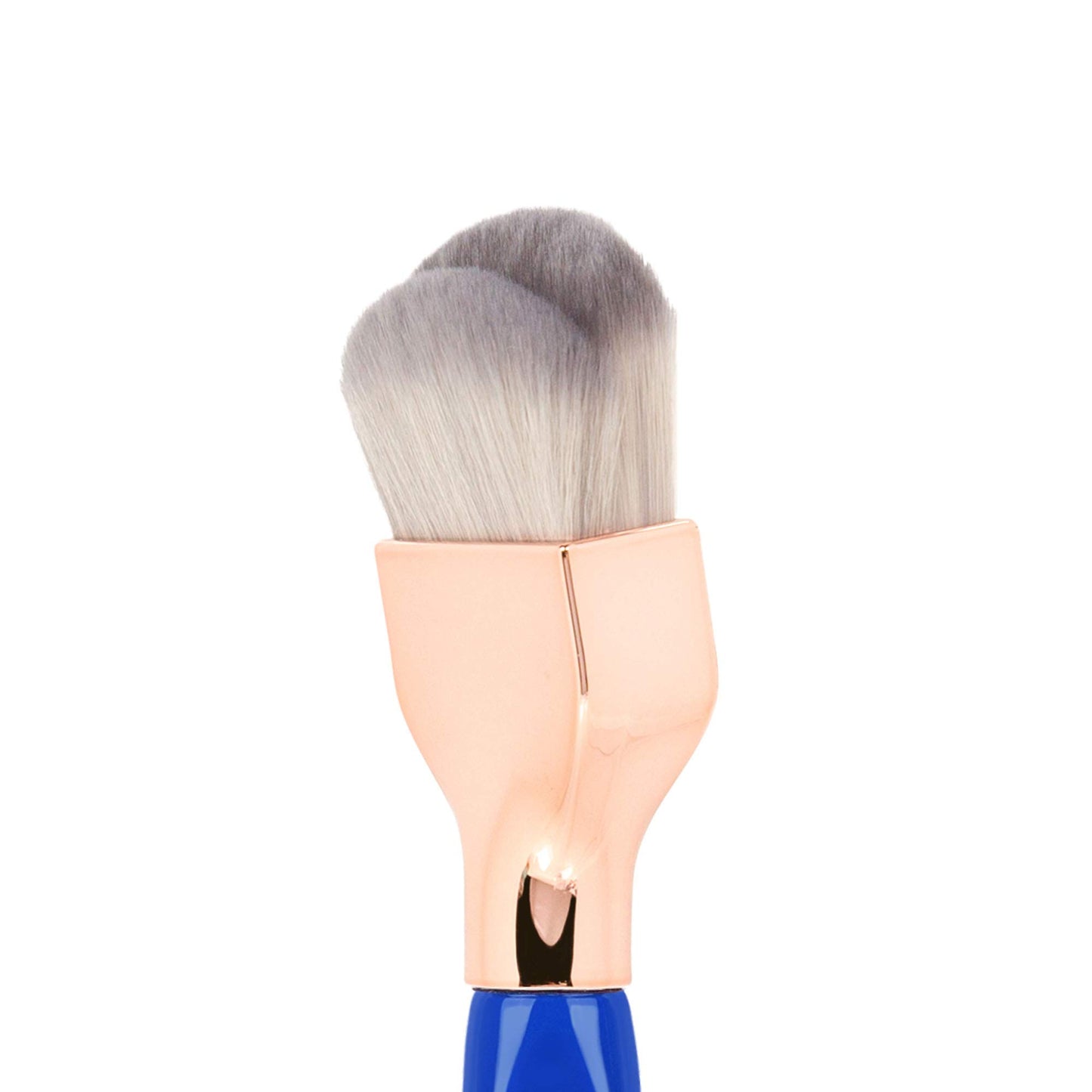 Bdellium Tools Professional Makeup Brush - Golden Triangle 972 Large Rounded Double Dome Blender - With All Vegan and Soft Synthetic Fibers,