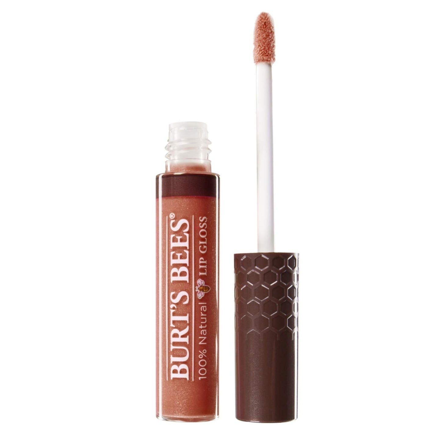 Burt's Bees 100% Natural Moisturizing Lip Gloss, Harvest Time, Oramge, 0.2 Oz