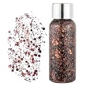 Body Glitter Gel, Face Glitter Body Glitter Liquid Eyeshadow, Face Hair Nail Glitter, Holiday Glitter Makeup (7)