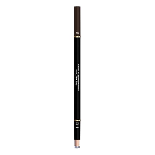 Revlon Colorstay Shape & Glow Eye Brow Marker and Highlighter, Soft Black, 0.02 Oz (Marker), 0.008 Oz (Highlighter)