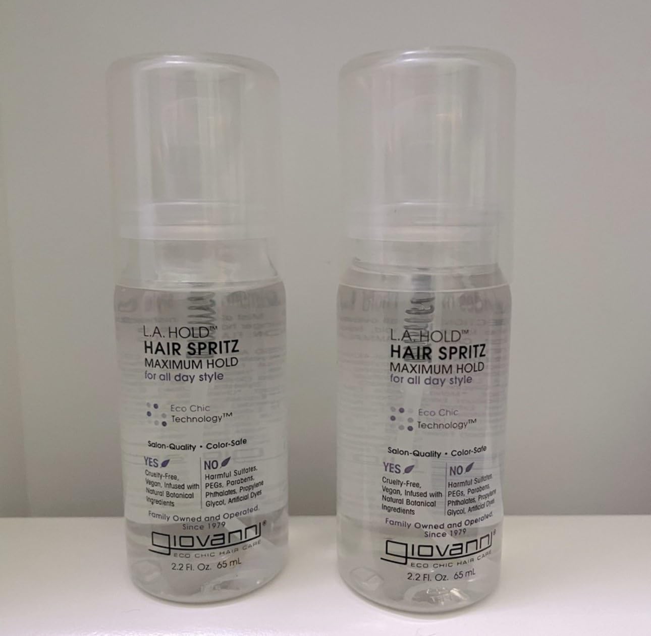GIOVANNI HAIR CARE PRODUCTS HAIR SPRAY,L.A. HOLD, 2.2 FZ CASE_12