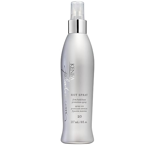 Kenra Platinum Hot Spray 20 | Heat Protection Styler | Long-Lasting, Firm Hold | Adds Vibrant Shine | Humidity & Thermal Protection | Clean Release