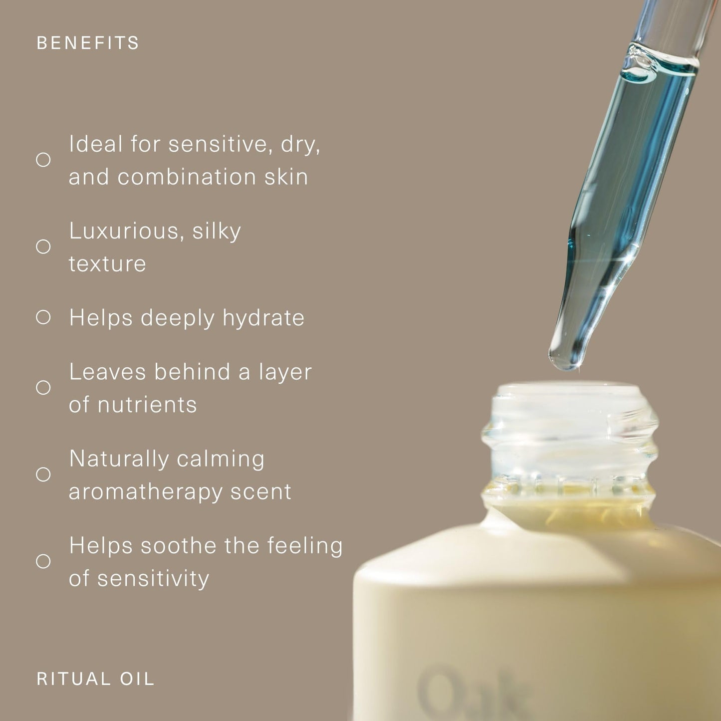 Oak Essentials Ritual Oil, Blue Tansy Hydrating Face Oil with Organic Jojoba Seed and Borage Seed Oils, Balances Sensitive-Feeling Skin, Silky Finish