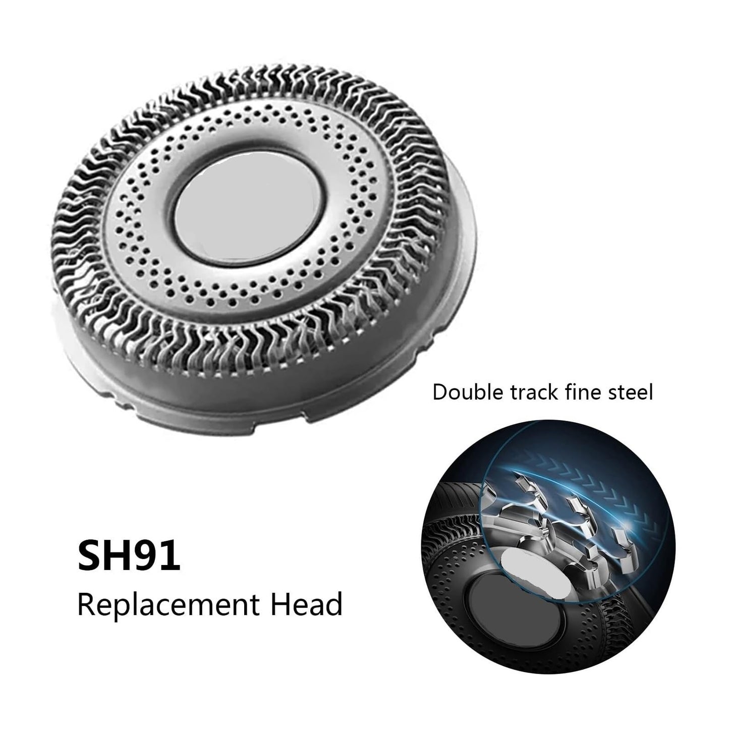 3pcs,Compatible for Philips, SH91 Series 9000 S9985,S9987,SP981X,SP9820,SP986X,SP9861,SP9863 Replacement Blades Electric Shaver Beauty and Personal Care TAHURWOTJ