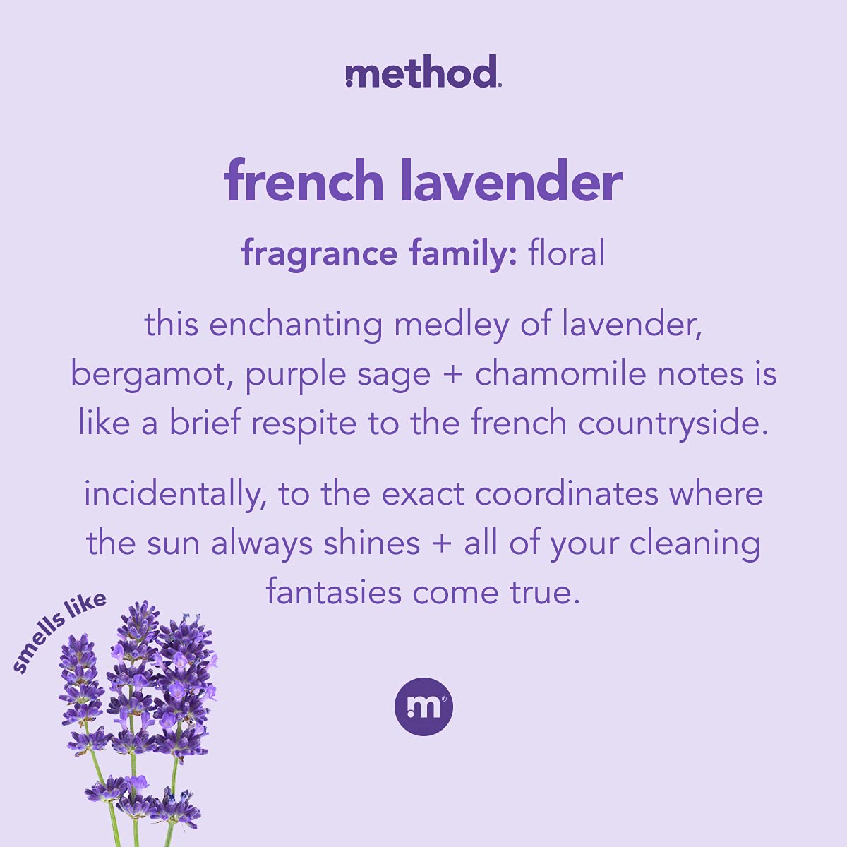 Method Foaming Hand Soap, French Lavender, 10 Fl Oz (Pack of 1)