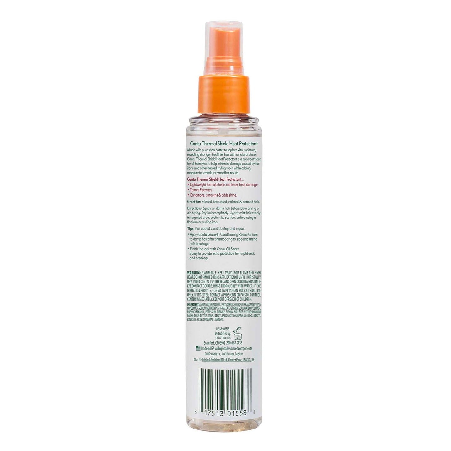 Cantu Shea Butter Thermal Shield Heat Protectant 5.1 Ounce (150ml)