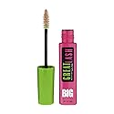 Maybelline Great Lash BIG Washable Mascara, Volumizing, Thickening, Lengthening Mascara, Blackest Black, 1 Count