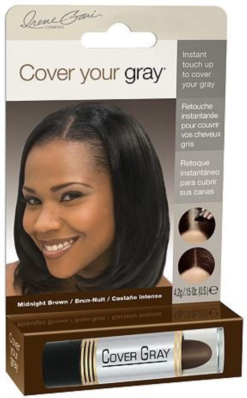 Cover Your Gray for Women Touch Up Stick Midnight Brown, 0.15 oz (Pack of 4)
