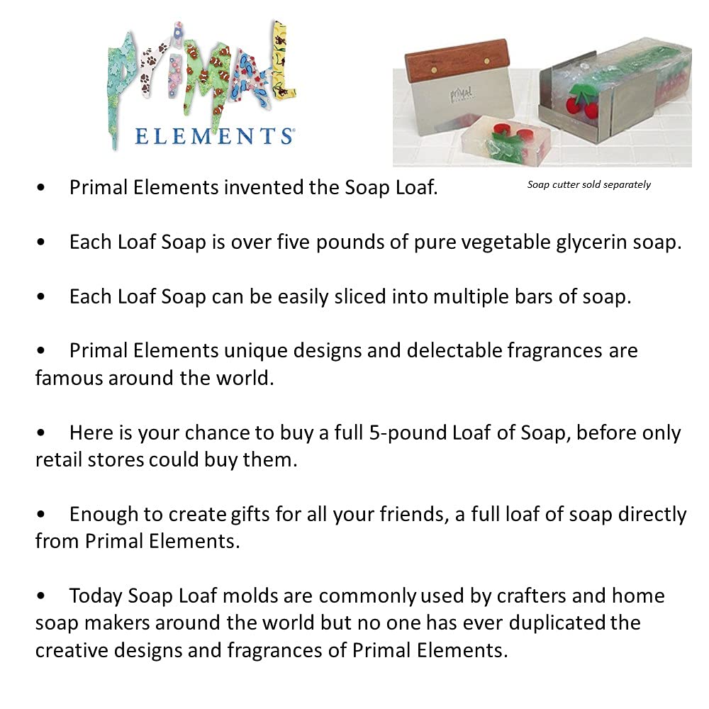 Primal Elements Soap Loaf, Pumpkin Patch, 5.5 Pound