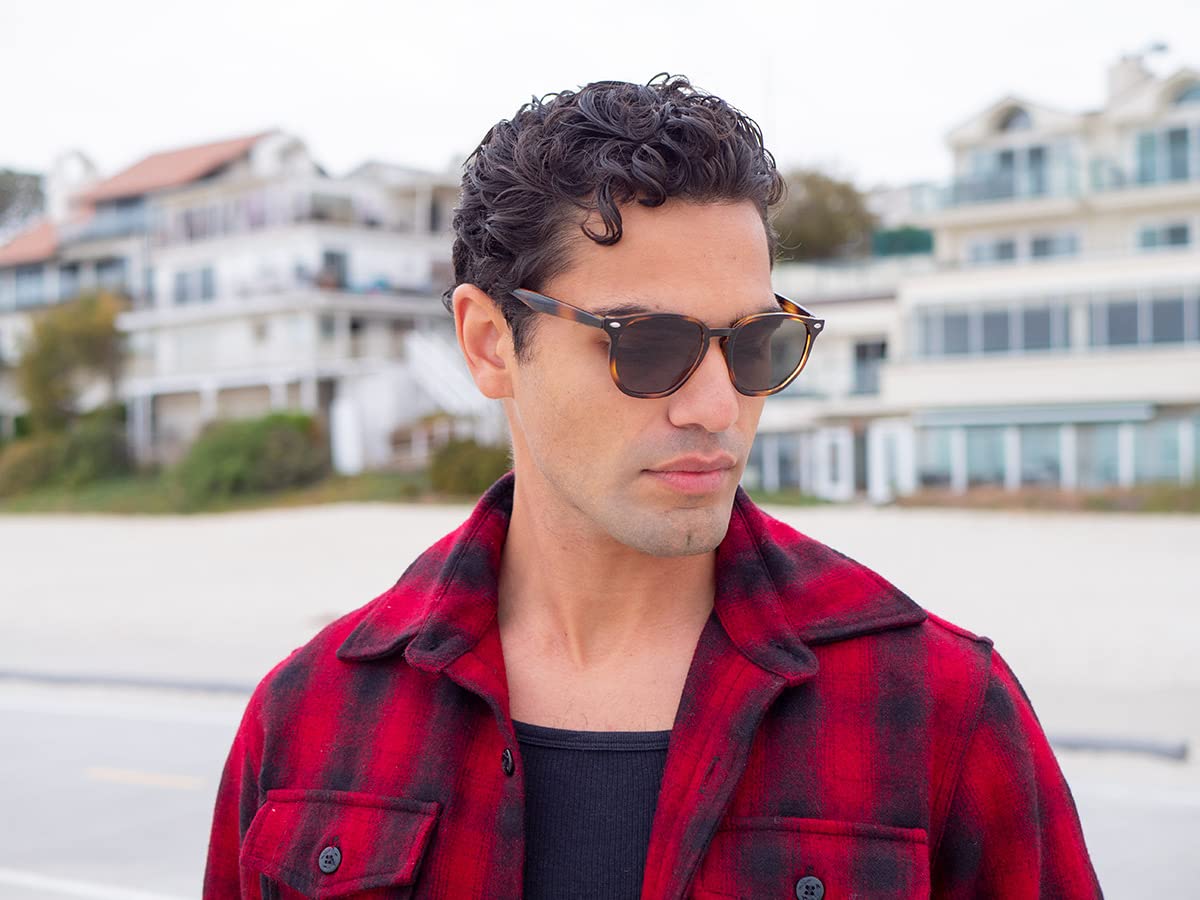 A.J. Morgan Eyewear unisex adult Archie - Sunglasses Sunglasses, Tortoise, 54 US