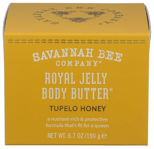 Savannah Bee Company Royal Jelly Body Butter - Deep Hydrating Body Butter - Tupelo