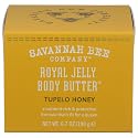 Savannah Bee Company Royal Jelly Body Butter - Deep Hydrating Body Butter - Tupelo