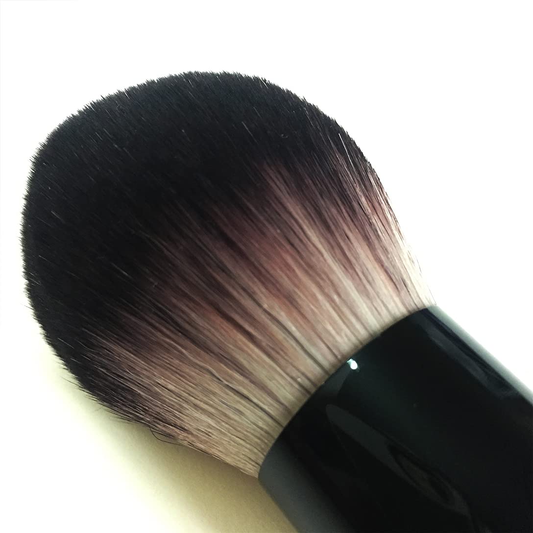 Large Size Luxurious Premium Kabuki Brush Mink Makeup Brushes Powder Brush Foundation Blush Brush Face Blender Mineral Blending Buffing Brush