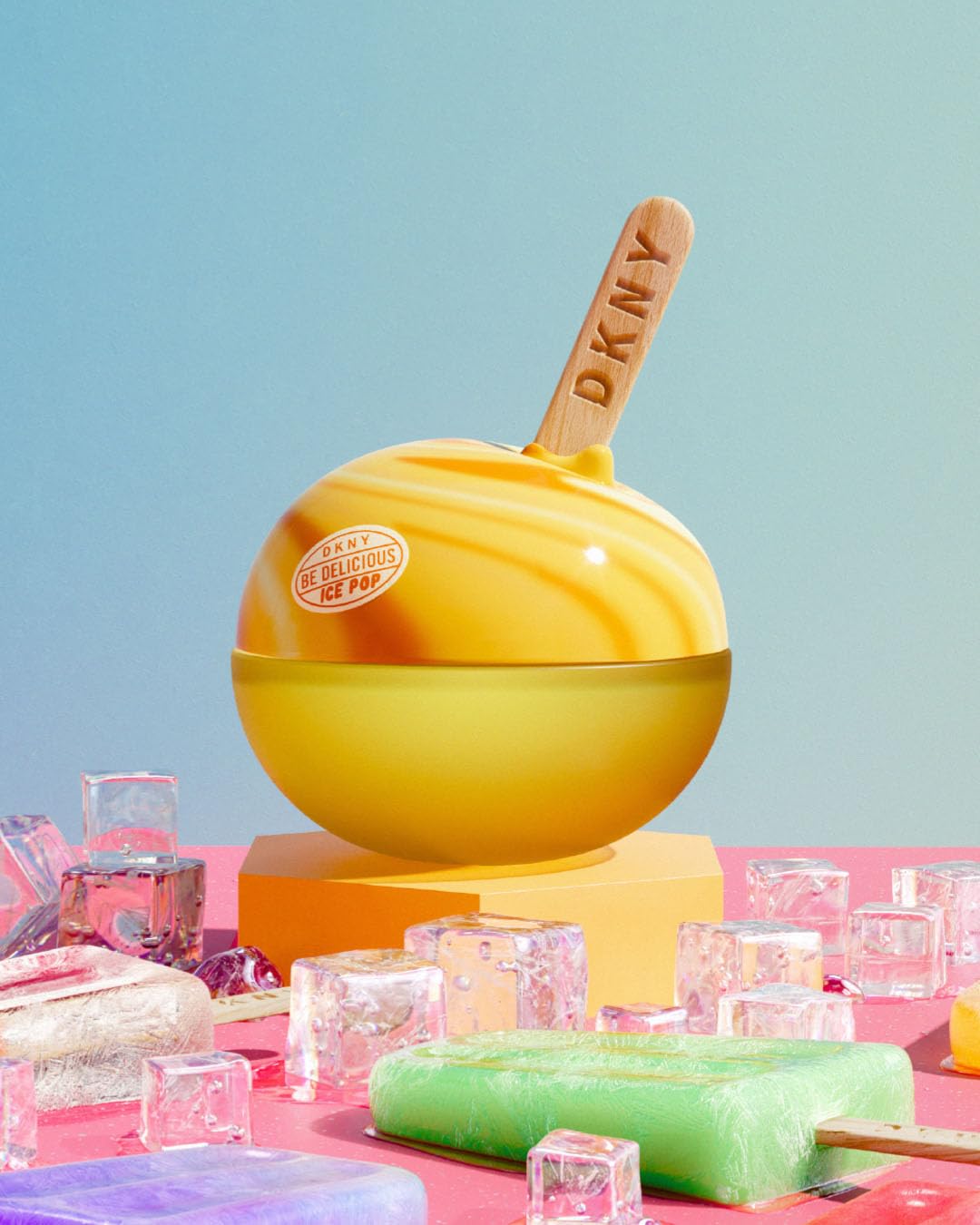 DKNY Be Delicious Ice Pop Eau de Parfum Perfume Spray For Women, Citrus Splash, 1.7 Fl. Oz.