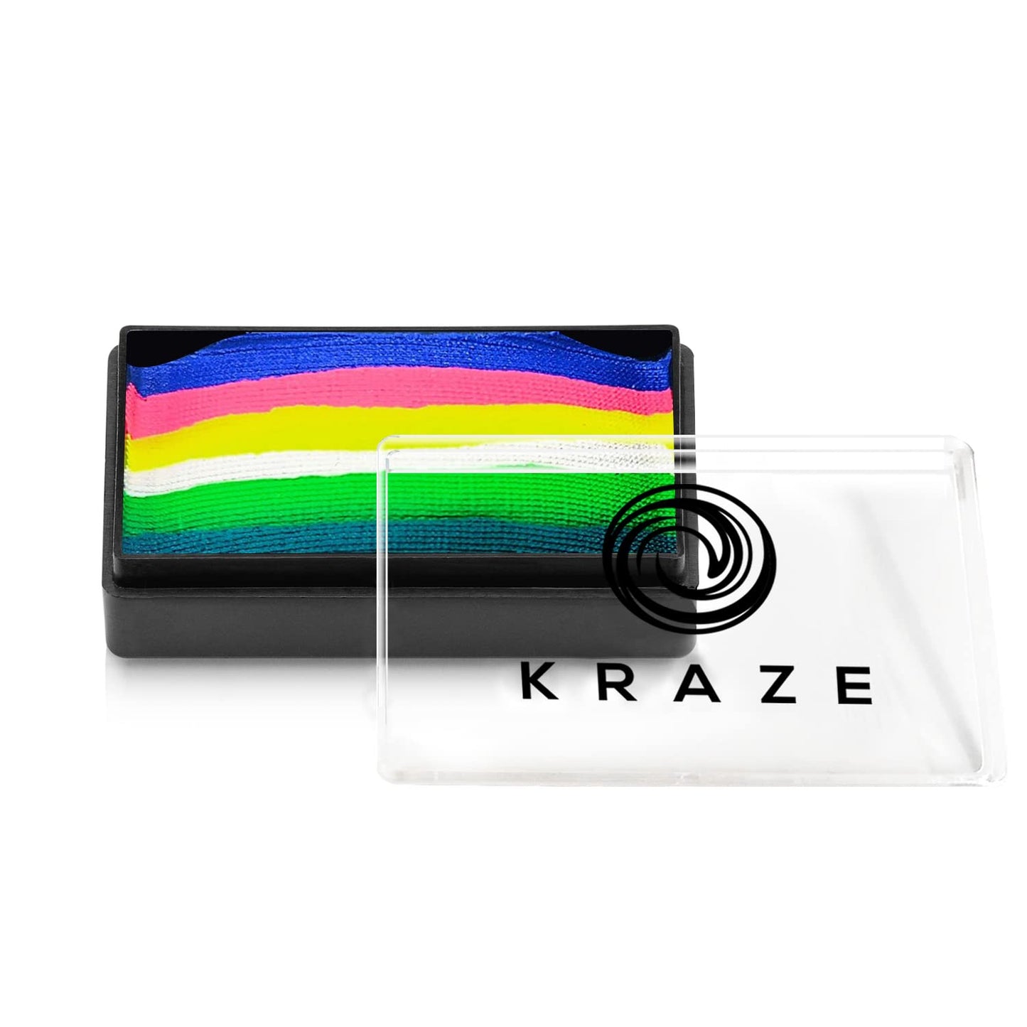 Kraze FX Dome Stroke - Wonder Upon Wonder (25 gm) by Jacqueline Howe Professional 1-Stroke Split Cake Hypoallergenic Non-Toxic Water Activated Face