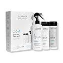 ZENAGEN Evolve Trio Kit for Visibly Damaged, Dull Hair | Nourishing Shampoo + Conditioner + Leave-In Conditioner, Restores Shine, Strength & Vitality
