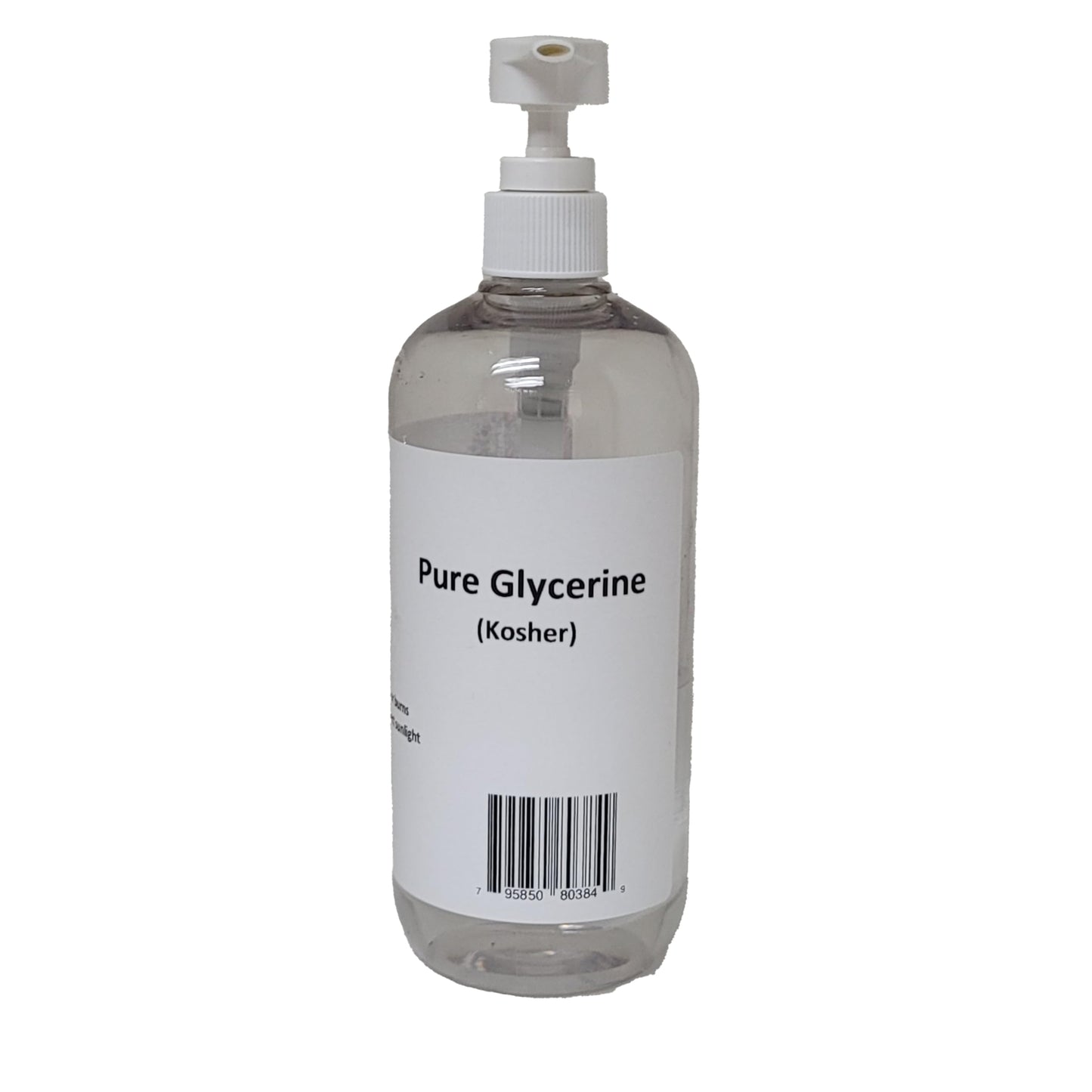 Nature's Will Pure Glycerine/Glycerin USP, FCC Grade For Cosmetic, Natural Moisturizer & Cleanser for Skin, Hair, Crafts, Soap Base Oil - Kosher