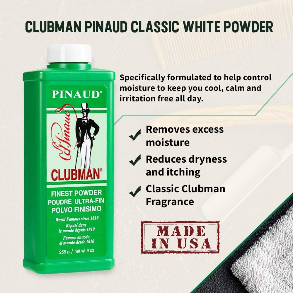 Clubman Pinaud Powder 9.0 oz