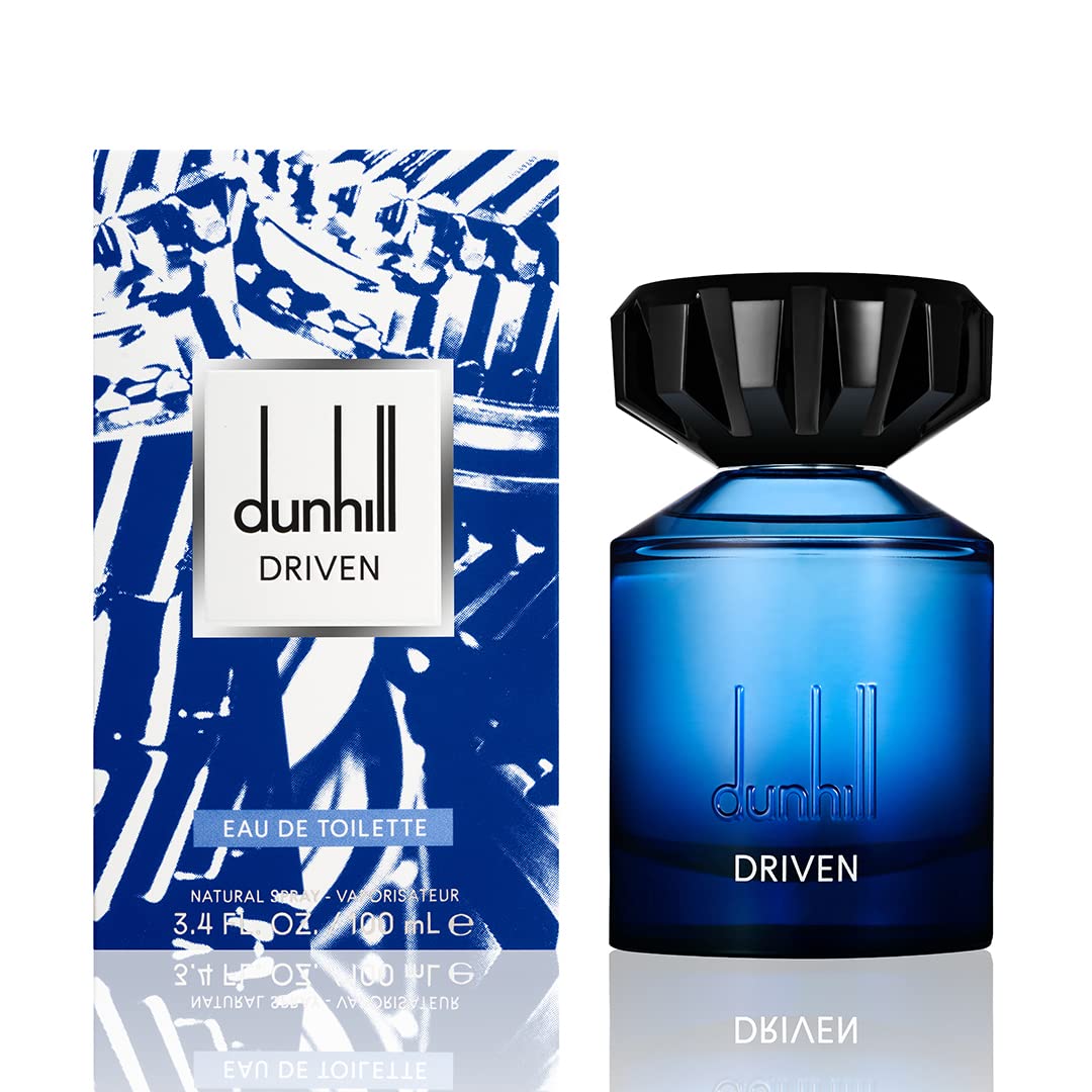 Dunhill Driven Blue Eau de Toilette EDT Spray for Men, 3.4 fl. oz.
