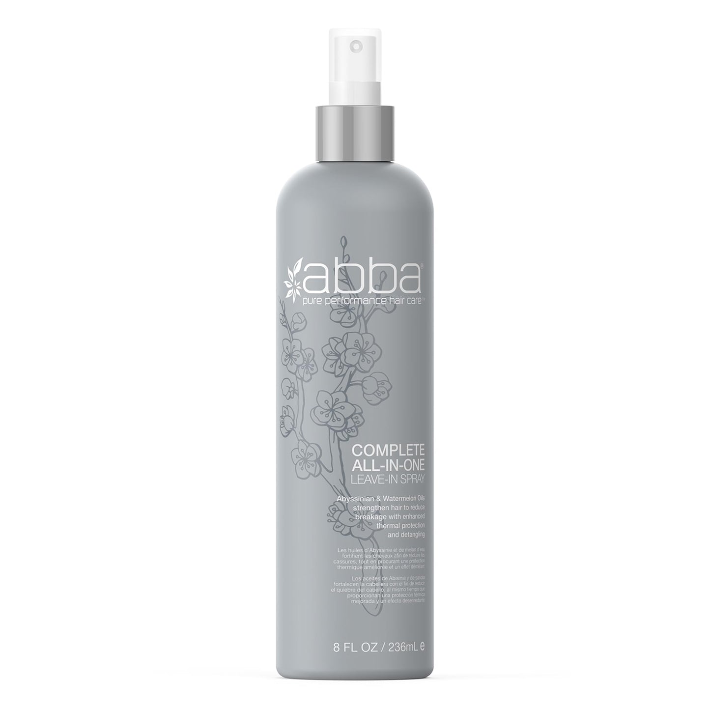 ABBA, Complete AllinOne Leavein Spray, Fresh, Beachy Scent, 8 Fl Oz