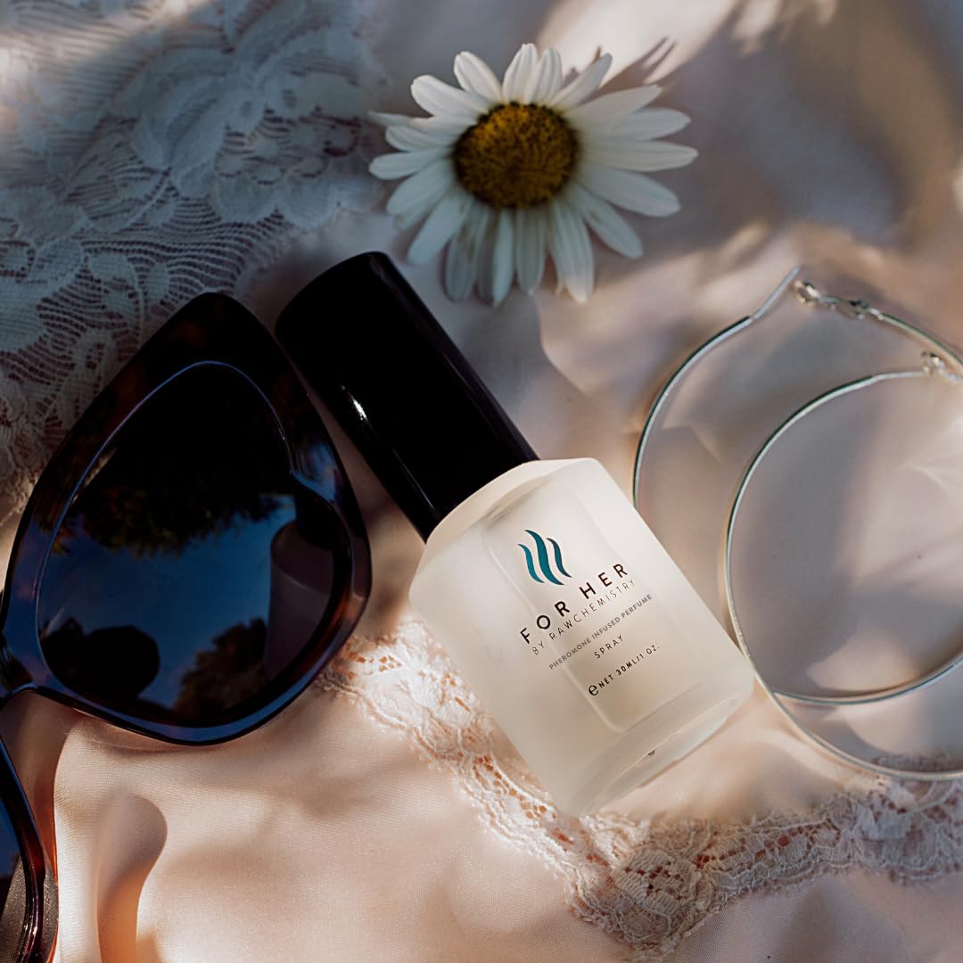 RawChemistry For Her A Pheromone Infused Perfume, for Her - Elegance, Extra Strength Formula 1 oz.