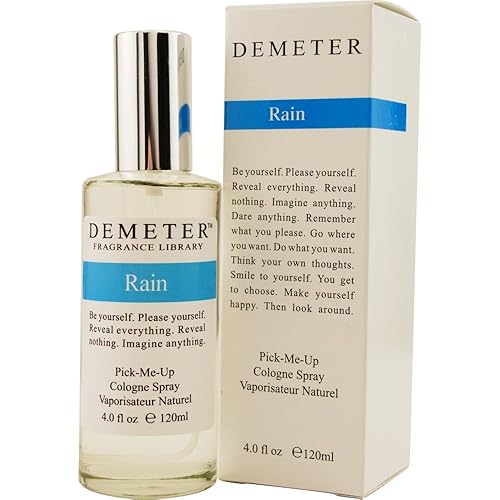 Demeter Cologne Spray for Unisex, Rain, 4 Ounce