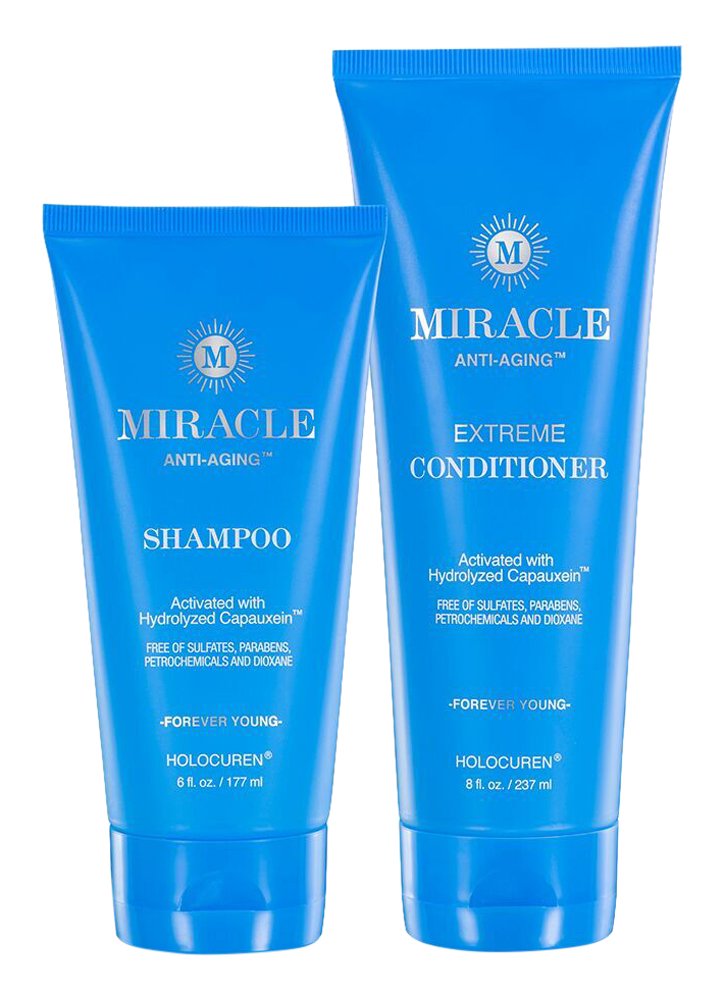 Miracle Anti-Aging Shampoo and Extreme Conditioner, 2 Pack