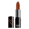 NYX PROFESSIONAL MAKEUP Shout Loud Satin Lipstick, Infused With Shea Butter - Cactus Dream (Spiced Terracotta)
