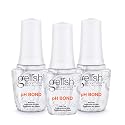 Gelish Essentials Gel Nail Manicure Nail Prep 3-Pack Bundle - pH Bond Beauty & Personal Care Gelish