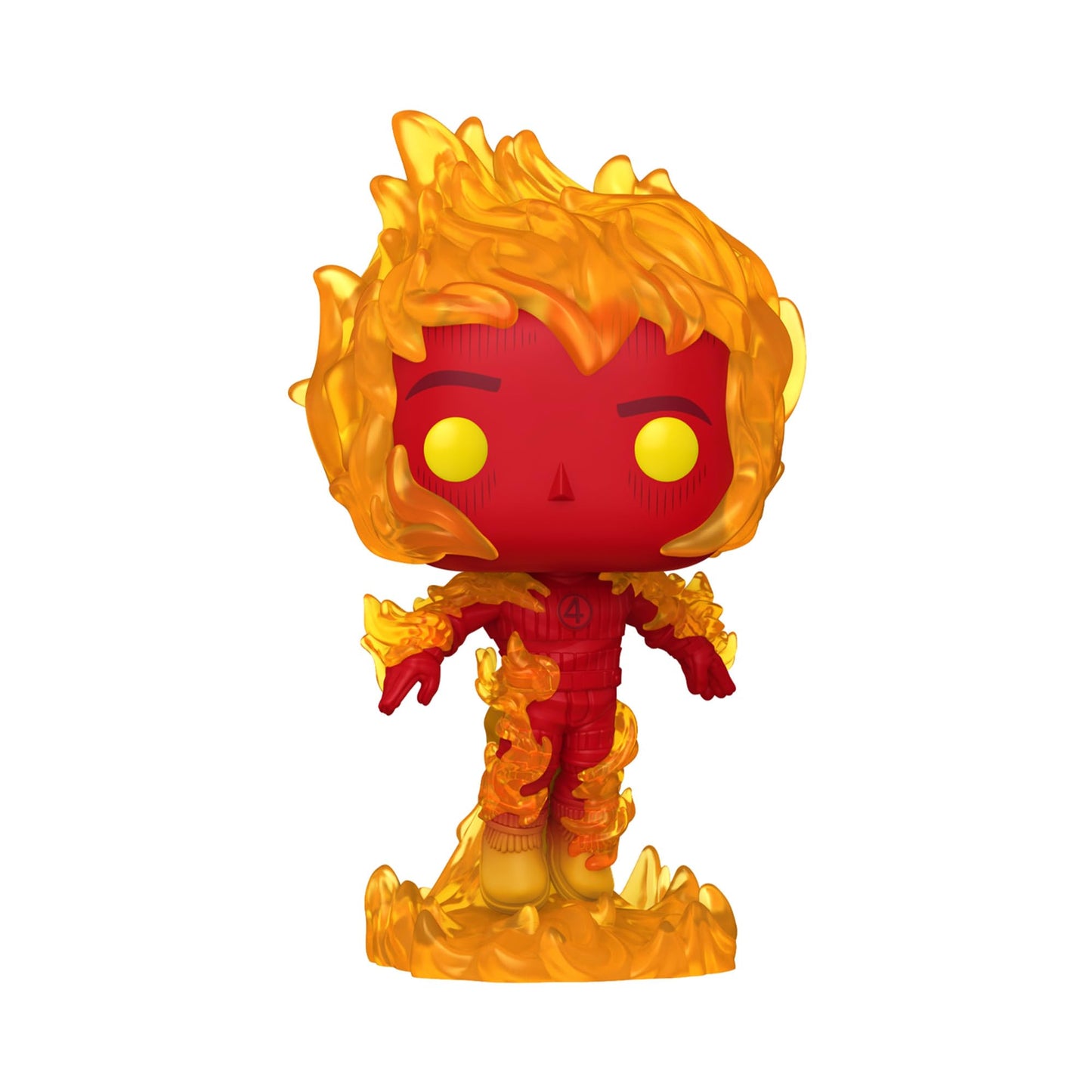 Funko Pop! Marvel: The Fantastic Four: First Steps - Human Torch - Fantastic Four (2025) - Collectable Vinyl Figure - Gift Idea - Official…