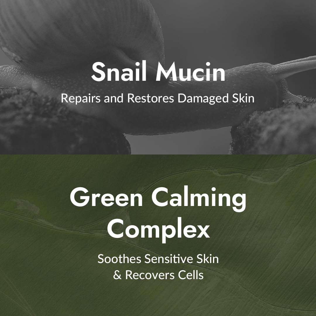 MIZON All-in-One Snail Repair Cream - Korean Face Moisturizer with Snail Mucin & 12 Natural Extracts - Hydrating & Nourishing Cream for Fine Lines