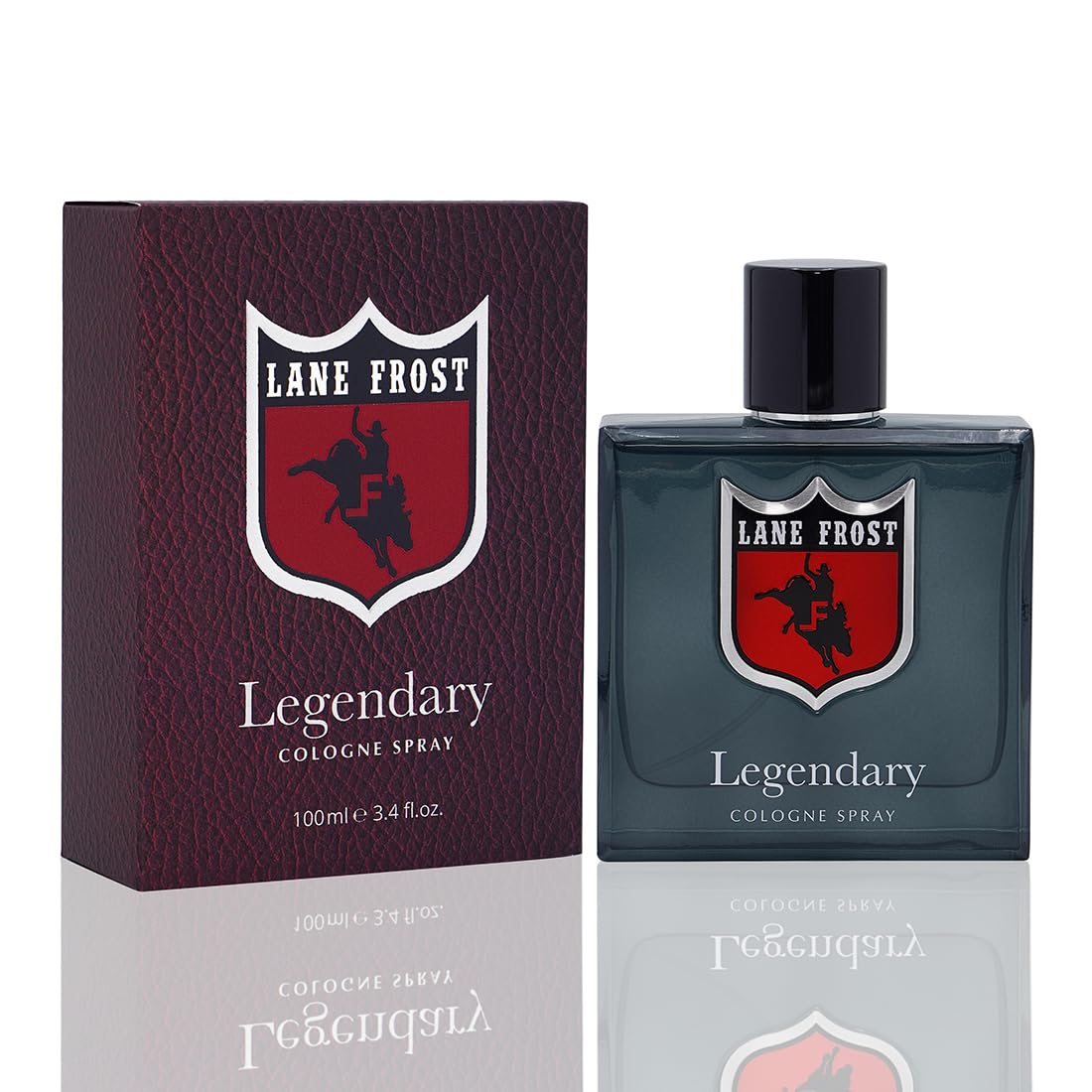 Lane Frost Legendary Cologne for Men - Orignal Western Scent for the Authentic Cowboy - Woodsy and Masculine Fragrance Spray - Long-Lasting Manly