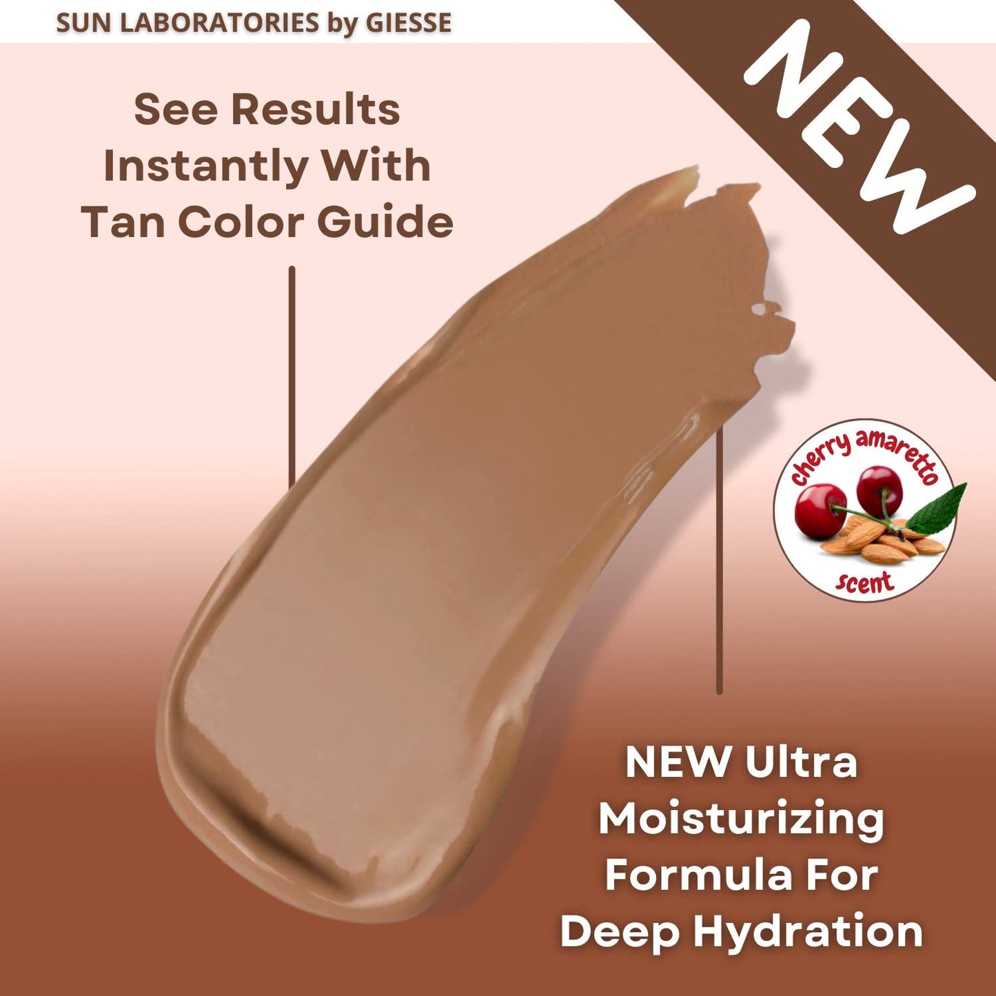 Sun Laboratories By Giesee Tanning Mitt Plus Tan Overnight Self Tanner 2 oz - Self Tanning Lotion, Medium Tone Self Tanner, Organic Sunless Tanning