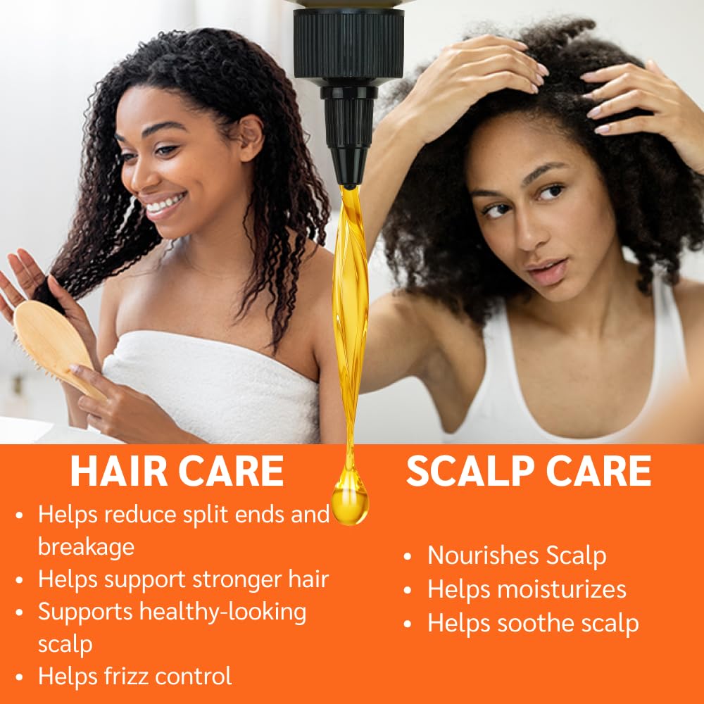 Well's Oil Batana Oil | 2 fl. oz. | 100% Natural | Strengthens, Hydrates & Nourishes | For All Hair Typess (2 fl. oz. / 59 ml)