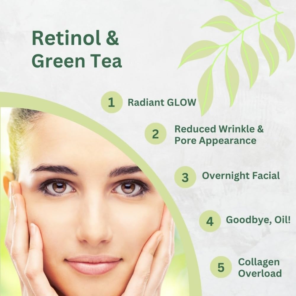 Watts Beauty 2.5% Retinol Serum Enhanced with 50% Hyaluronic Acid - Anti Aging Retinol for Fine Lines, Wrinkles, Blemishes, Large Pores & More - No