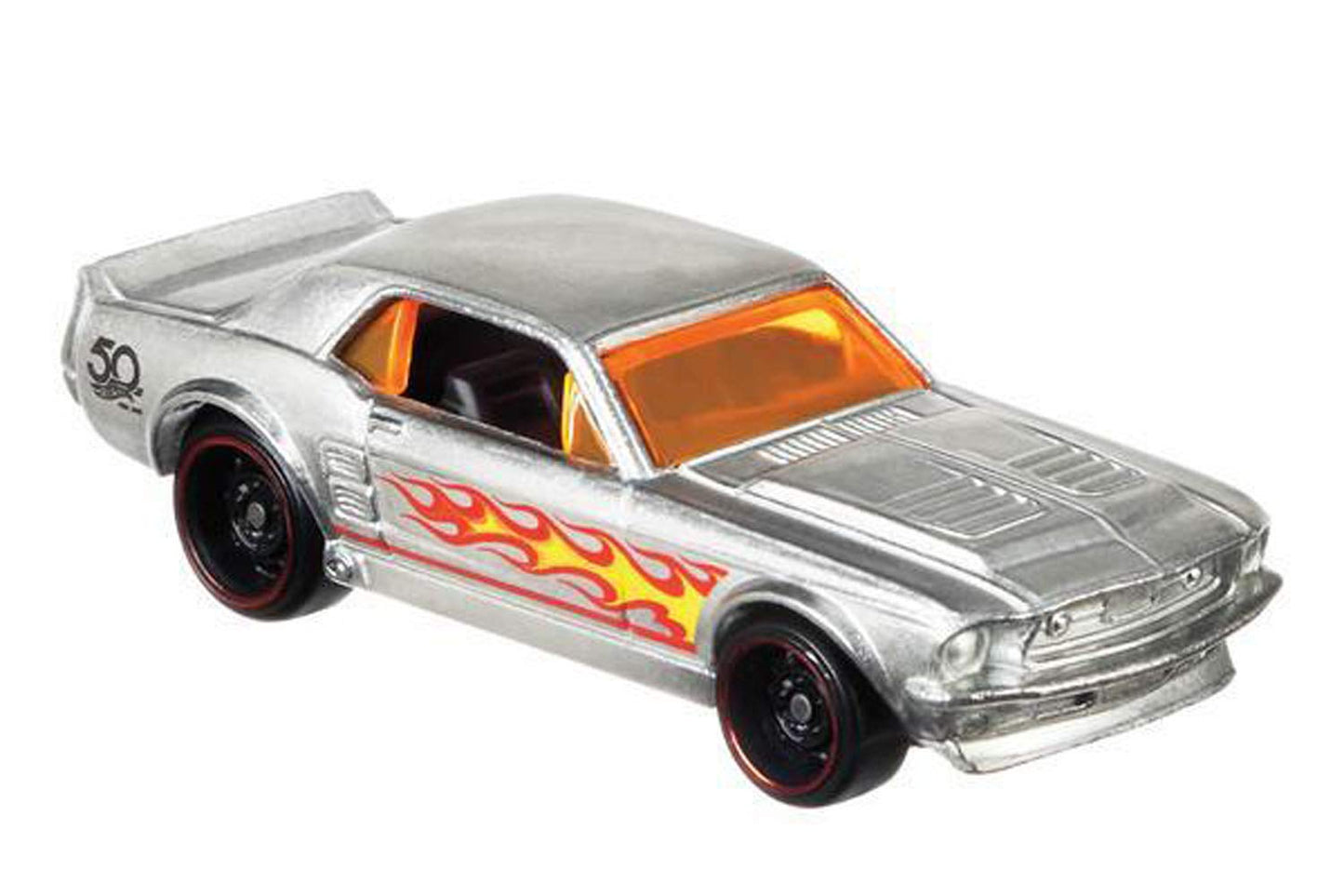 Hot Wheels ZAMAC '67 Ford Mustang Coupe 1/8 50TH Anniversary